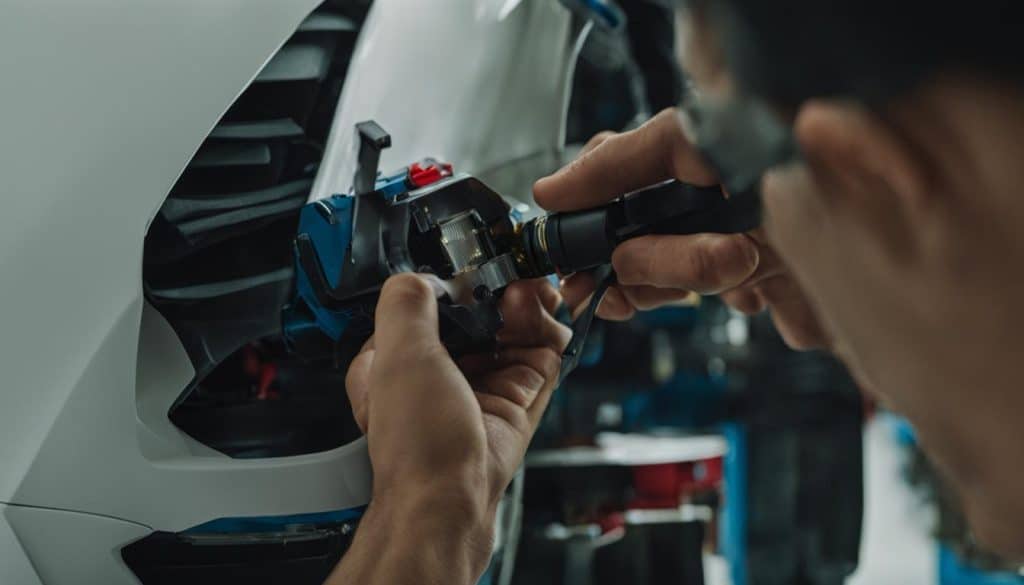 headlamp maintenance steps